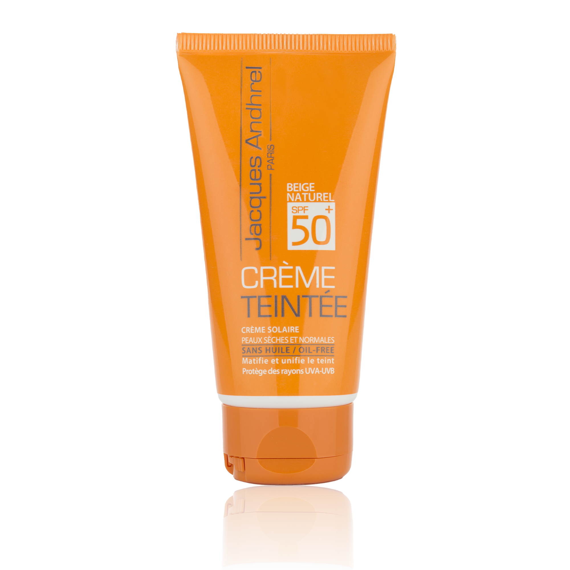 ژاک آندرل ضد آفتاب رنگی بژ طبیعی خشک